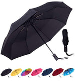 Rain-Mate Compact Travel Umbrella - Windproof, Reinforced Canopy, Ergonomic Handle, Auto Open/Close