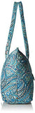 Vera Bradley womens Iconic Miller Travel Bag, Signature Cotton, Daisy Dot Paisley, One Size