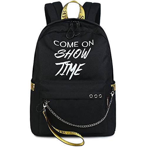 Large College Bag Black with SHW