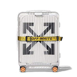 Rimowa x Off-White IATA Cabin Size transparent white