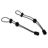 Baoblaze 2pcs/set Securing Fixing Hiking Stick Walking Pole Elastic Cord for Mountaineering