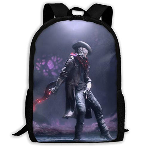 Devil Hunter 5 Backpack Unisex Suitable For People Of All Ages (HD 3D Print)