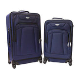 NorthPak Milano 2 Piece Spinner Set, Blue