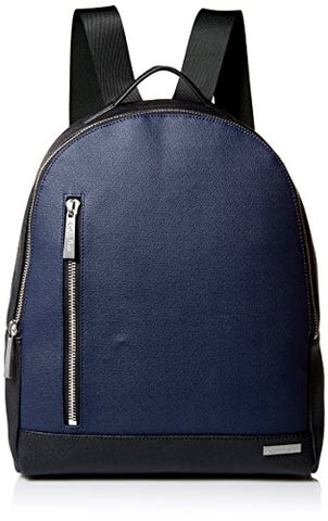 Calvin Klein Men'S Saffiano Backpack, Black/Ink