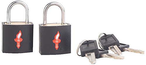 TSA Accepted Luggage Locks, Fosmon Open Alert Indicator 3 Digit Combination  Padlock Codes for Travel Bag, Suit Case, Lockers, Gym, Bike Locks or Other