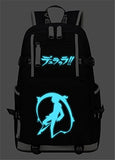 Siawasey Durarara!! Project Cosplay Luminous Bookbag Backpack Shoulder Bag School Bag