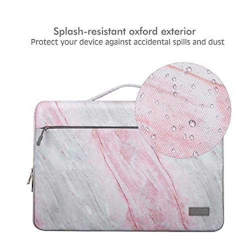  Laptop Sleeve, BAGSMART Laptop Carrying Case Compatible with  13-13.3 inch Notebook,Compatible with MacBook Pro 14 Inch,MacBook  Air,Laptop Protective Bag with Pocket,Handles,Pink : Electronics