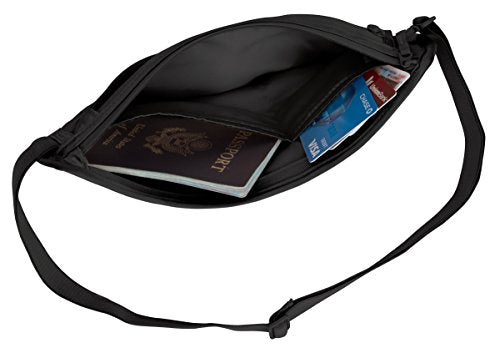 Eagle Creek Silk Undercover Money Belt, Black