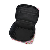 Makeup Bag Pink Cartoon Mermaid Travel Cosmetic Bags Organizer Train Case Toiletry Make Up Pouch