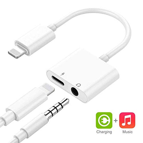 3.5 mm Headphone Jack Adapter for iPhone Xs/Xs Max/XR/ 8/8 Plus / 7/7 Plus for iPhone Aux Adapter.2