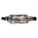 Face1st Hologram Festival Fanny Pack for Women with Adjustable Belt for Festive Raves, Music