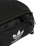 adidas Originals Unisex National Waist Pack / Fanny Pack / Travel Bag Black/ White, One Size