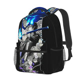 Blue Exorcist-Rin Okumura Backpack Large-Capacity School Bag Laptop Portable Backpack For Travel Office Shopping