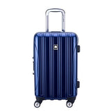 Delsey Luggage Aero Frame 21 Inch Spinner, Cobalt Blue