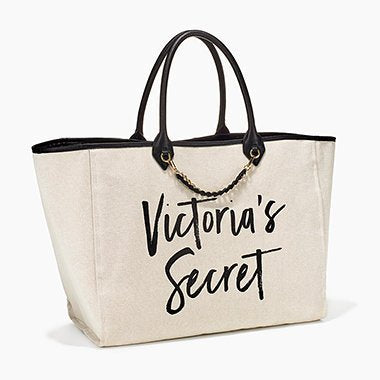 Victoria's Secret, Bags, Victorias Secret Canvas Tote Bag