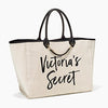 Shop Victorias Secret Tote Canvas White Gold – Luggage Factory