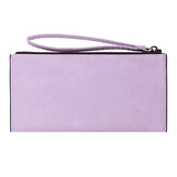 Damara Womens Multilayer Wristlet Clutch Purse With Alloy Detail,Purple