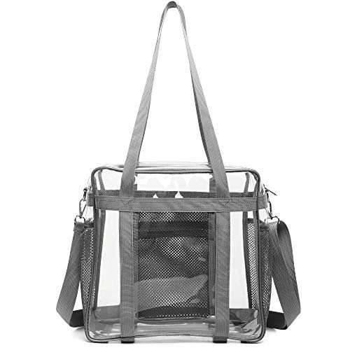 Stadium Approved Clear Tote Bag, Stadium Security Travel & Gym Clear  Bag12x6x12