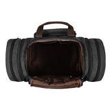 Plambag Canvas Duffle Bag for Travel, 50L Duffel Overnight Weekend Bag(Dark Gray)