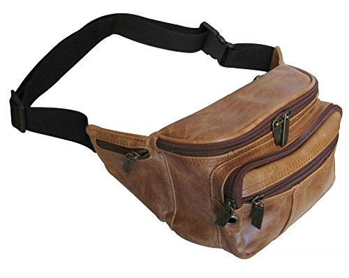 Shop AmeriLeather Easy Traveller Fanny Pack ( – Luggage Factory