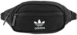 adidas Originals Unisex National Waist Pack / Fanny Pack / Travel Bag Black/ White, One Size