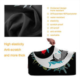 Travel Suitcase Protector Zipper Suitcase Cover Yinyang Kio Fish Print Luggage Cover 18-32 Inch