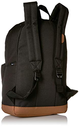 Herschel Pop Quiz Backpack Black/Saddle Brown One Size