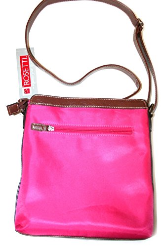 Rosetti Women's Pink Magenta Shoulder Bag Animal Skin Embossed Purse Wallet