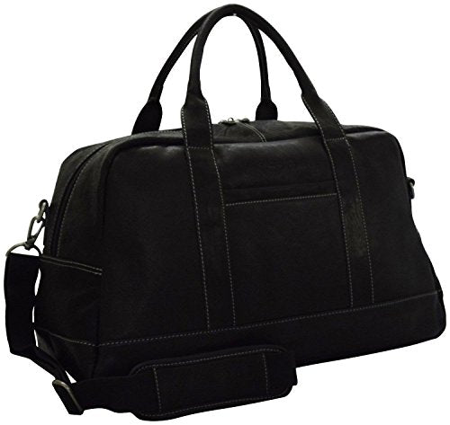 Kenneth cole colombian leather top zip duffel discount bag