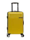 Rockland Horizon 3 Piece Polycarbonate/Abs Upright Set, Yellow