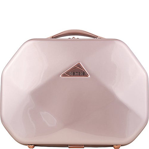 Kensie Luggage Gemstone 13" Beauty Case (Rose Gold)