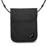 Pacsafe Coversafe X75 Anti-Theft Rfid Blocking Neck Pouch, Black