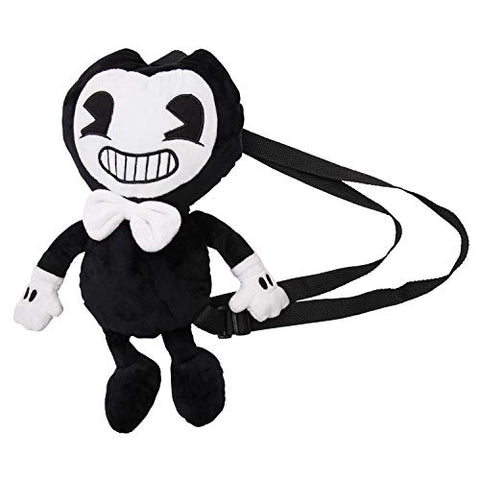 Bendy and the Ink Machine Backpack - Black Bendy Plush Knapsack