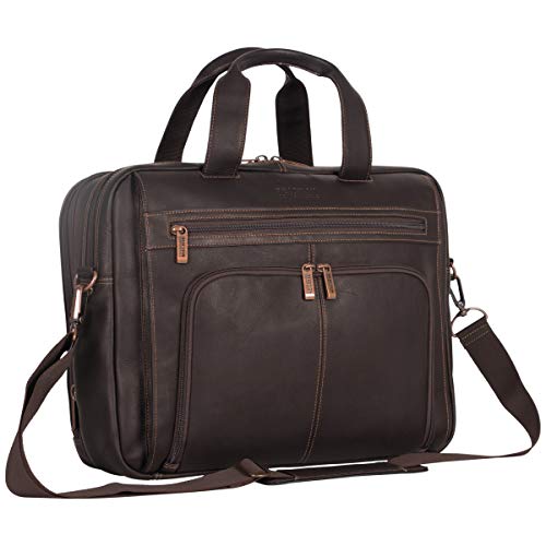 Kenneth cole reaction leather laptop bag sale