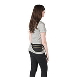 Jansport Hippyland Fanny Pack - Black/Gold - Adjustable Belt