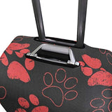 Luggage Cover Suitcase Cat Or Dog Paws Luggage Cover Travel Case Bag Protector for Kid Girls Travel