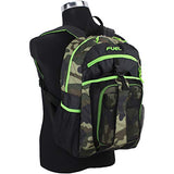 Fuel Backpack & Lunch Bag Bundle, Black/Army Camo Print