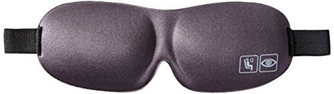 Flight 001 Contoured Eye Mask, Charcoal