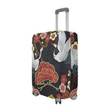 Suitcase Cover Suitcase Flying Bird Cherry Blossom Luggage Cover Travel Case Bag Protector for Kid Girls Luggage Cover Travel Case Bag Protector for Kid Girls 29"-32"(ONLY COVER)