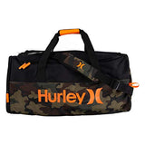 Hurley Kids' One and Only Duffle Bag, Green Camo, O/S