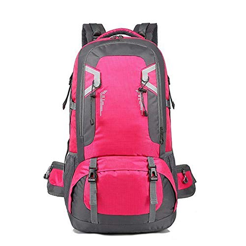 60L Men Unisex Outdoor Hiking Backpack Travel Pack Sports Bag Pack Fishing  Bag Climbing Camping Rucksack for Male Women Female