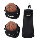 BIBITIME Bucket Cylindrical Shaped Drawstring Backpack Trip Sack Pack Cinch Canvas Gym String Bag