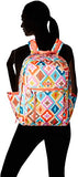 Vera Bradley Lighten Up Grand Backpack, Polyester, Hacienda Diamonds + 1.50 Power