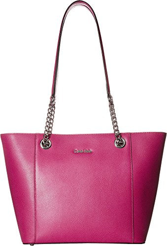Calvin Klein Pink Leather Mercy Satchel Bag – COUTUREPOINT
