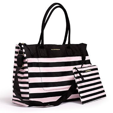 Shop Victoria'S Secret Stripe Cosmetic Ba – Luggage Factory