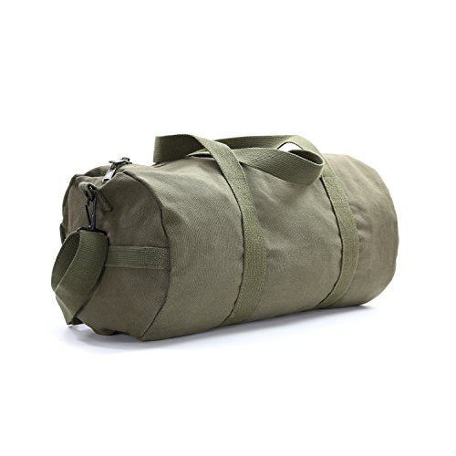 The Military' - Canvas Duffel Backpack, Classic Khaki / Large