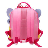 Toddler Baby Backpack 3D Waterproof Kindergarten Backpack Animal Preschool Backpack for Kids Girl Boy (Butterfly)