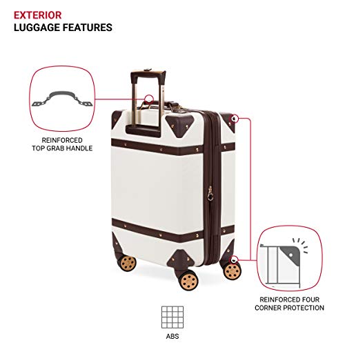 SwissGear 7739 Hardside Luggage Trunk with Spinner