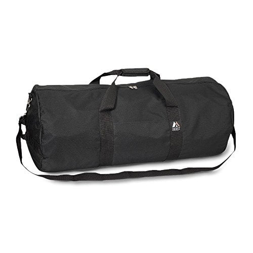 Everest 30 Travel Gear Duffel Bag, Black