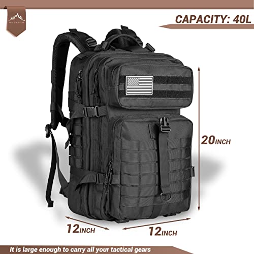  REEBOW GEAR Military Tactical Backpack Large Army 3 Day Assault  Pack Molle Bag Boys Backpacks for School Army Green : Sports & Outdoors